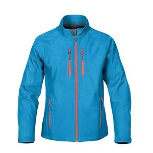 Stormtech Ellipse Women's Teal Softshell Lightweight Jacket with Red Accents S